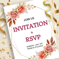 Invitation Maker & RSVP Cards